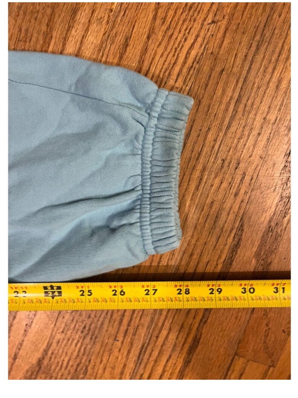 MOTHER Sky Blue knock out sweatpants - Picture 9 of 9